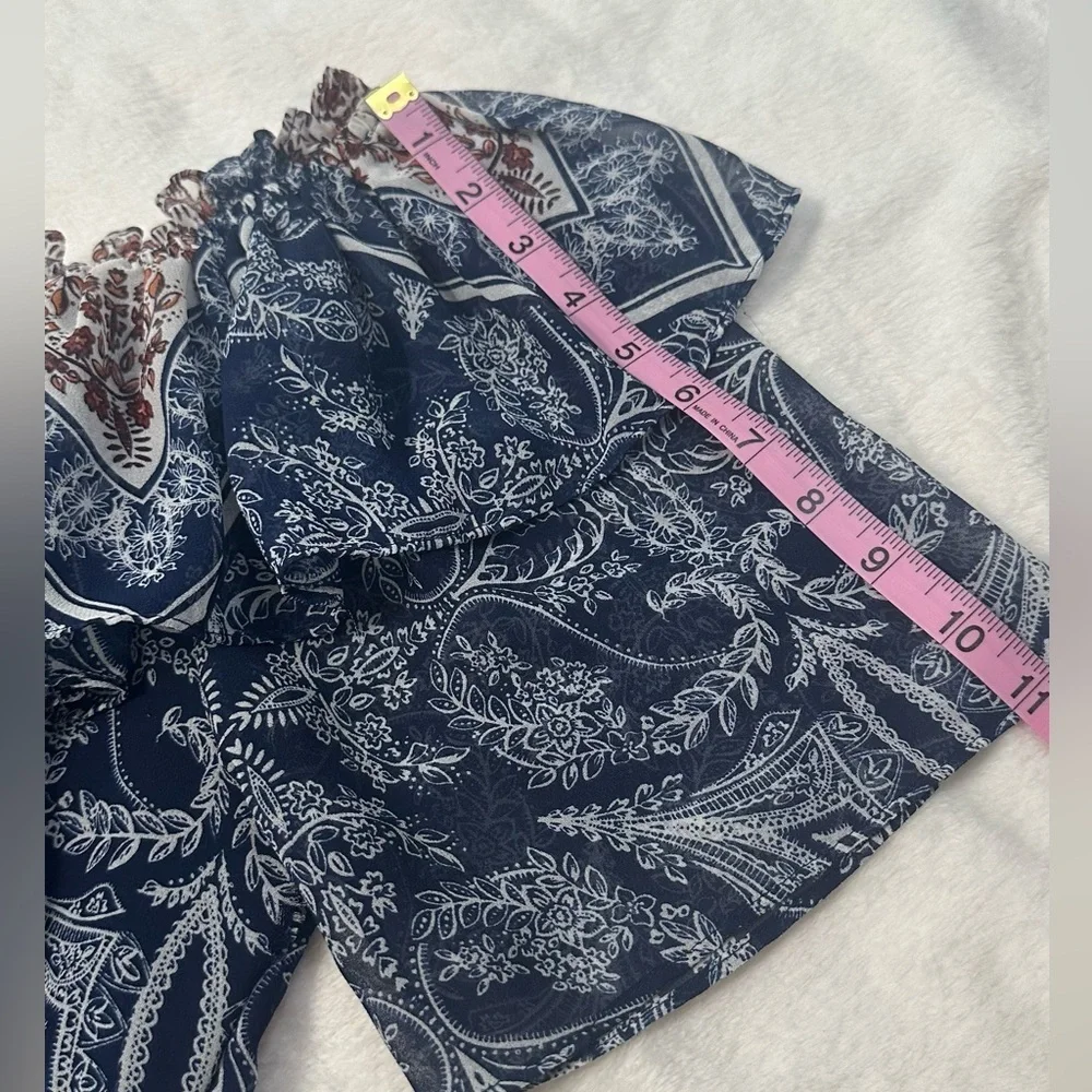 Misa Los Angeles KLEID EZRI One-Shoulder Floral Tiered Dress 100% Viscose - Picture 13 of 15